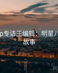 麻豆app专访王编辑：明星八卦幕后故事