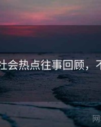91爆料社会热点往事回顾，不容错过